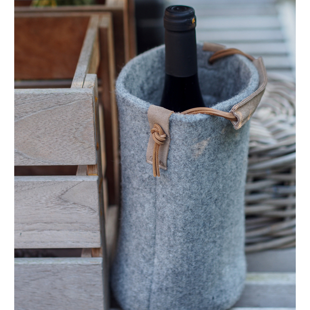 Vinkler af Zero Waste uld, Green