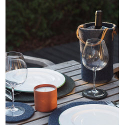 Coaster af Zero Waste uld, Grey