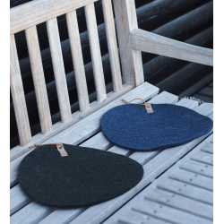 Hynde af Zero Waste uld, Grey