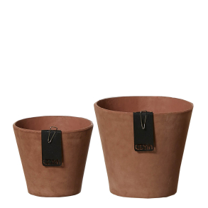 St af 2 Tokyo minipotter, Rustic Brown