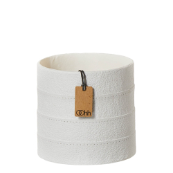 Tuscany zero waste potte, White