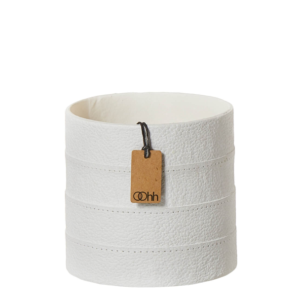 Tuscany zero waste potte, White