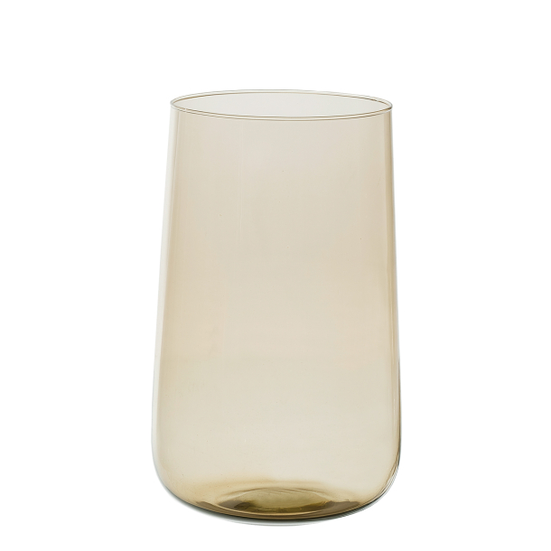 Valencia drop vase, Champagne