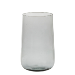 Valencia drop vase, Mauve Taupe