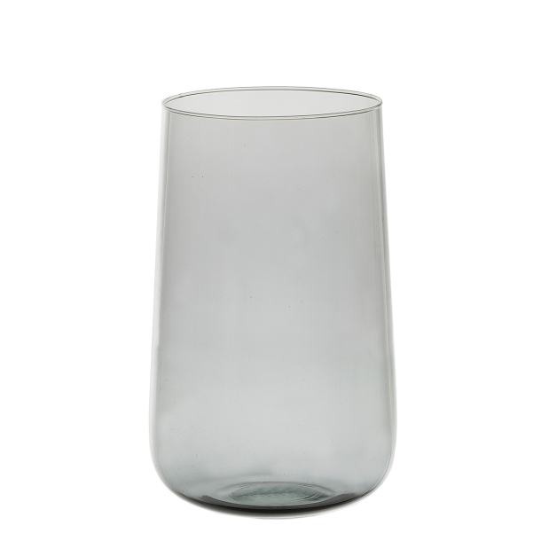 Valencia drop vase, Mauve Taupe