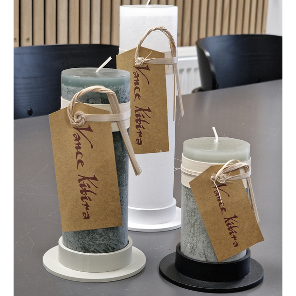 Pillar candle holder, Black