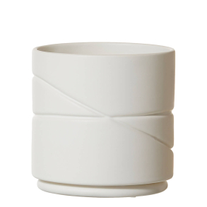 Water Flow potte, White