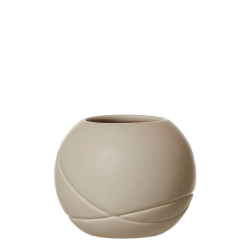Water Flow Vase, lille, Light Brown