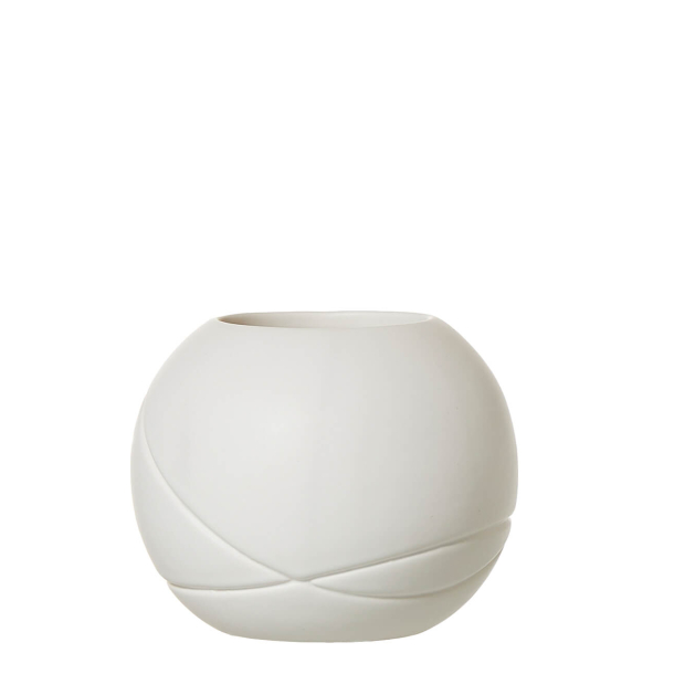 Water Flow Vase, small, White