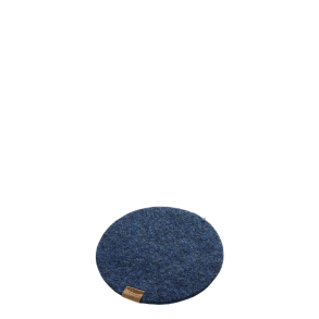 Coaster af Zero Waste uld, Blue