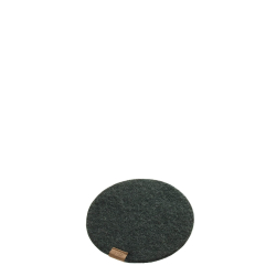 Coaster af Zero Waste uld, Green