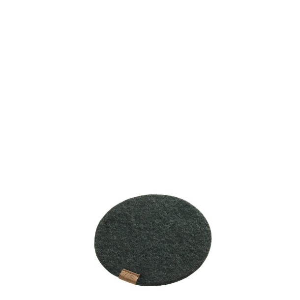 Coaster af Zero Waste uld, Green