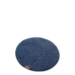 Coaster af Zero Waste uld, Blue