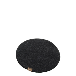 Coaster af Zero Waste uld, Charcoal