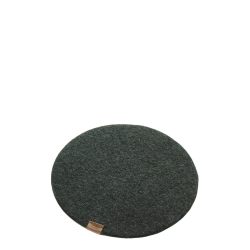 Coaster af Zero Waste uld, Green