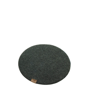 Coaster af Zero Waste uld, Green
