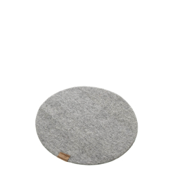 Coaster af Zero Waste uld, Grey