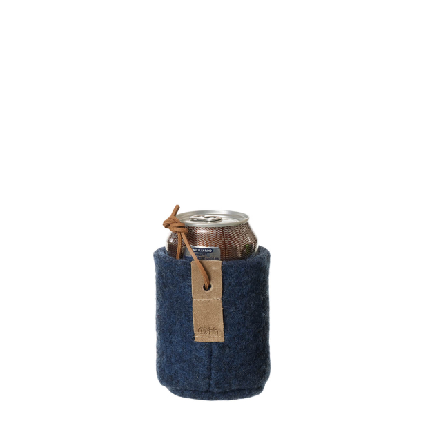 Dseholder af Zero Waste uld, Blue