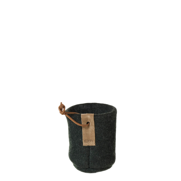 Dseholder af Zero Waste uld, Green