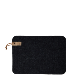 Underlag af Zero Waste uld, Charcoal