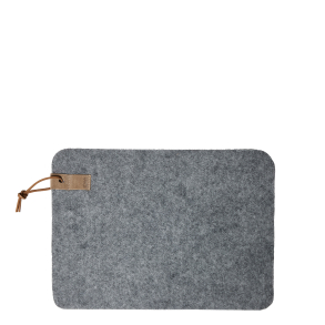 Underlag af Zero Waste uld, Grey