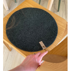 Hynde af Zero Waste uld, Blue