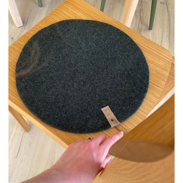 Hynde af Zero Waste uld, Blue