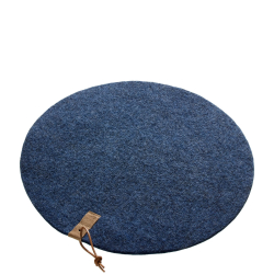 Hynde af Zero Waste uld, Blue