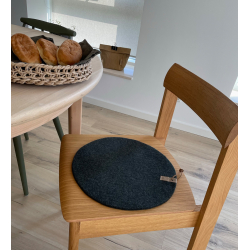 Hynde af Zero Waste uld, Grey