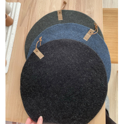 Hynde af Zero Waste uld, Grey