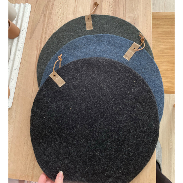 Hynde af Zero Waste uld, Grey