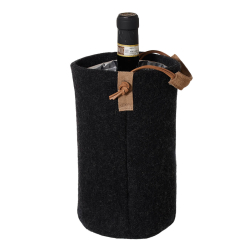 Vinkler af Zero Waste uld, Charcoal