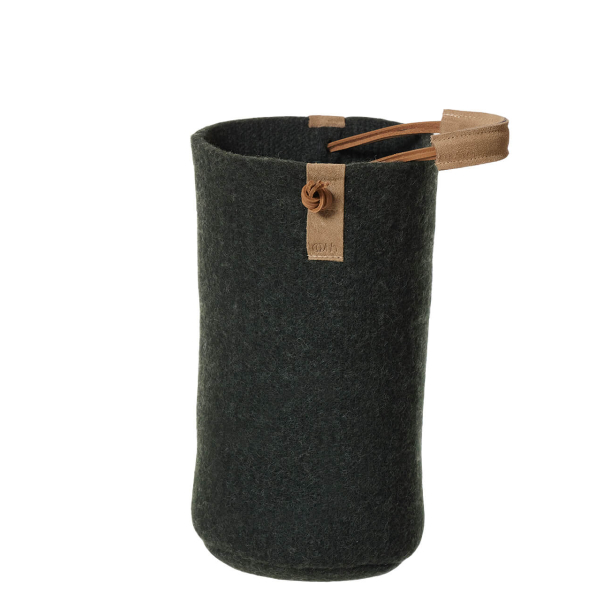 Vinkler af Zero Waste uld, Green