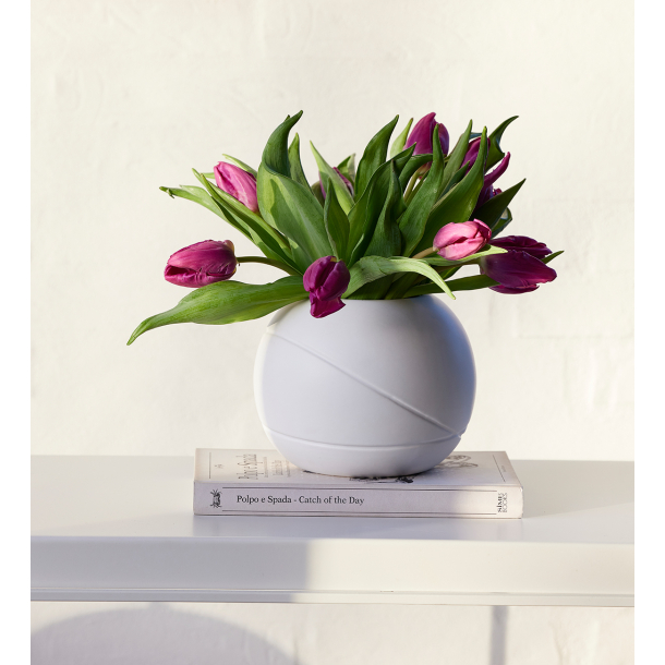 Water Flow potte, White