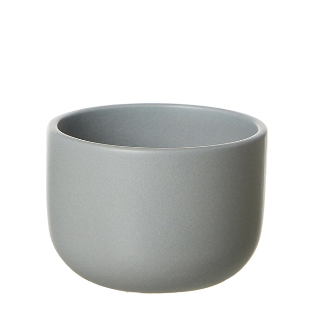 Andrea keramik skl med Sand finish, Grey