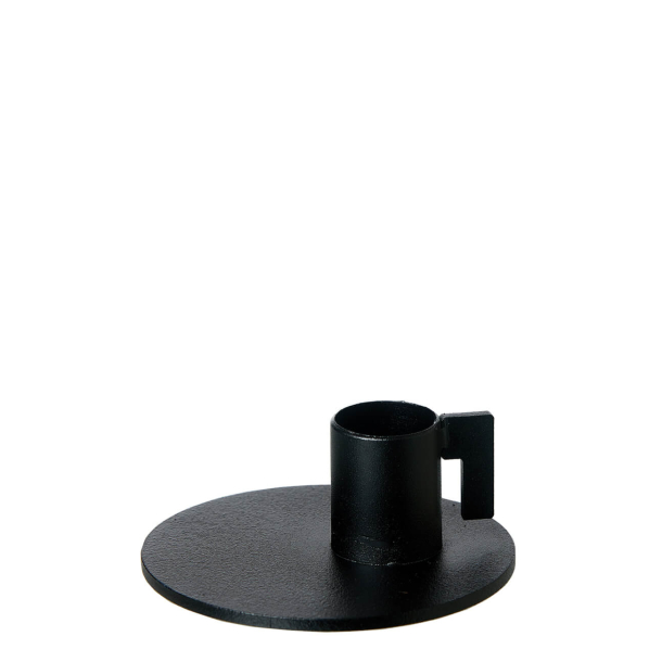 Vienna candle holder. Black