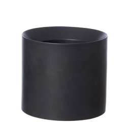 Albert blomsterkrukke, Black mat