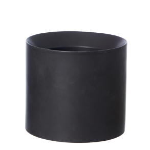 Albert blomsterkrukke, Black mat