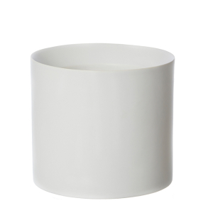 Albert blomsterkrukke, White mat