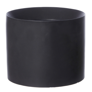 Albert blomsterkrukke, Black mat