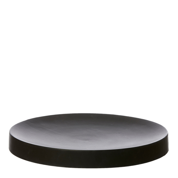 Ally ceramic tray, Black matte