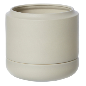 Alma keramik blomsterpotte med sand finish, Sand