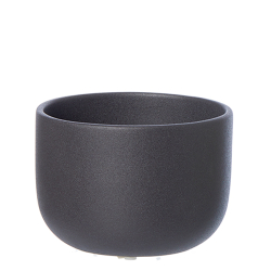 Andrea keramik skl med sand finish, Black