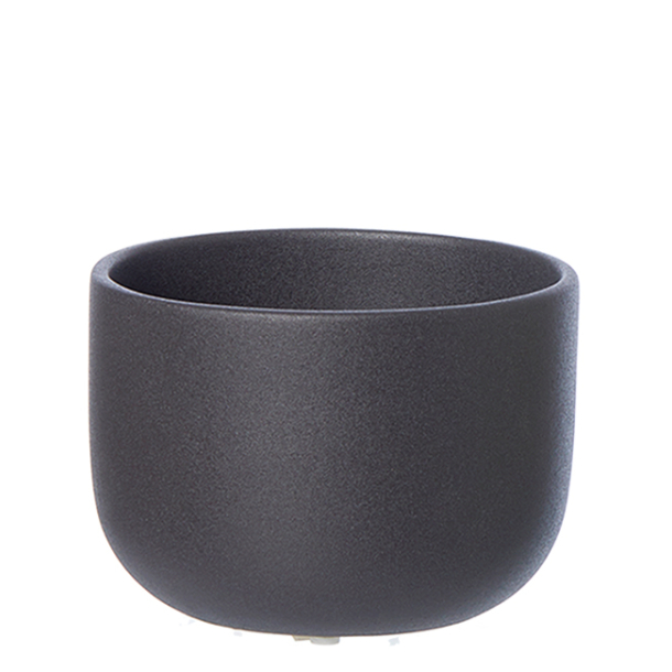 Andrea keramik skl med sand finish, Black