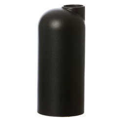 Anna keramik vase hj med sand finish, Black