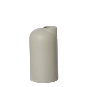 Anna keramik vase lav med sand finish, Sand