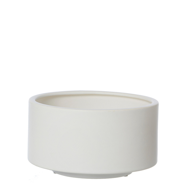 Felix Ceramic bowl, White, mat