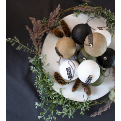 Ally keramik fad, Black mat