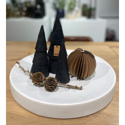 Ally keramik fad, Black mat