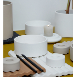 Wave bakke, Hvid mat